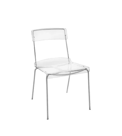 Set 2 Numana Clear Chairs - Iplex 2