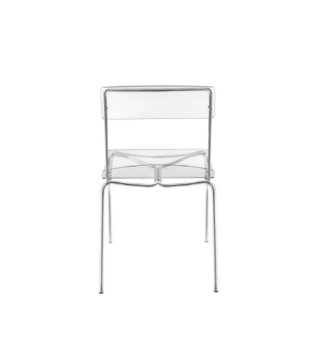 Set 2 Numana Clear Chairs - Iplex
