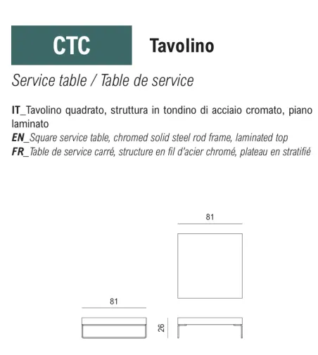 Table Basse Cubiko - Viganò Office