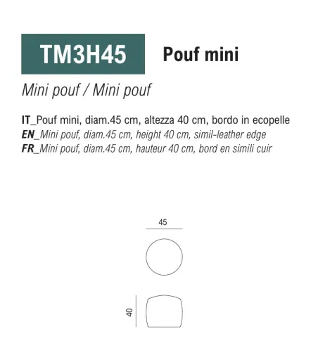 Viganò Office - Tommy Mini Puff