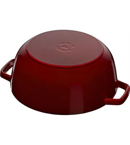 Lily Pattern Runde Cocotte - Staub