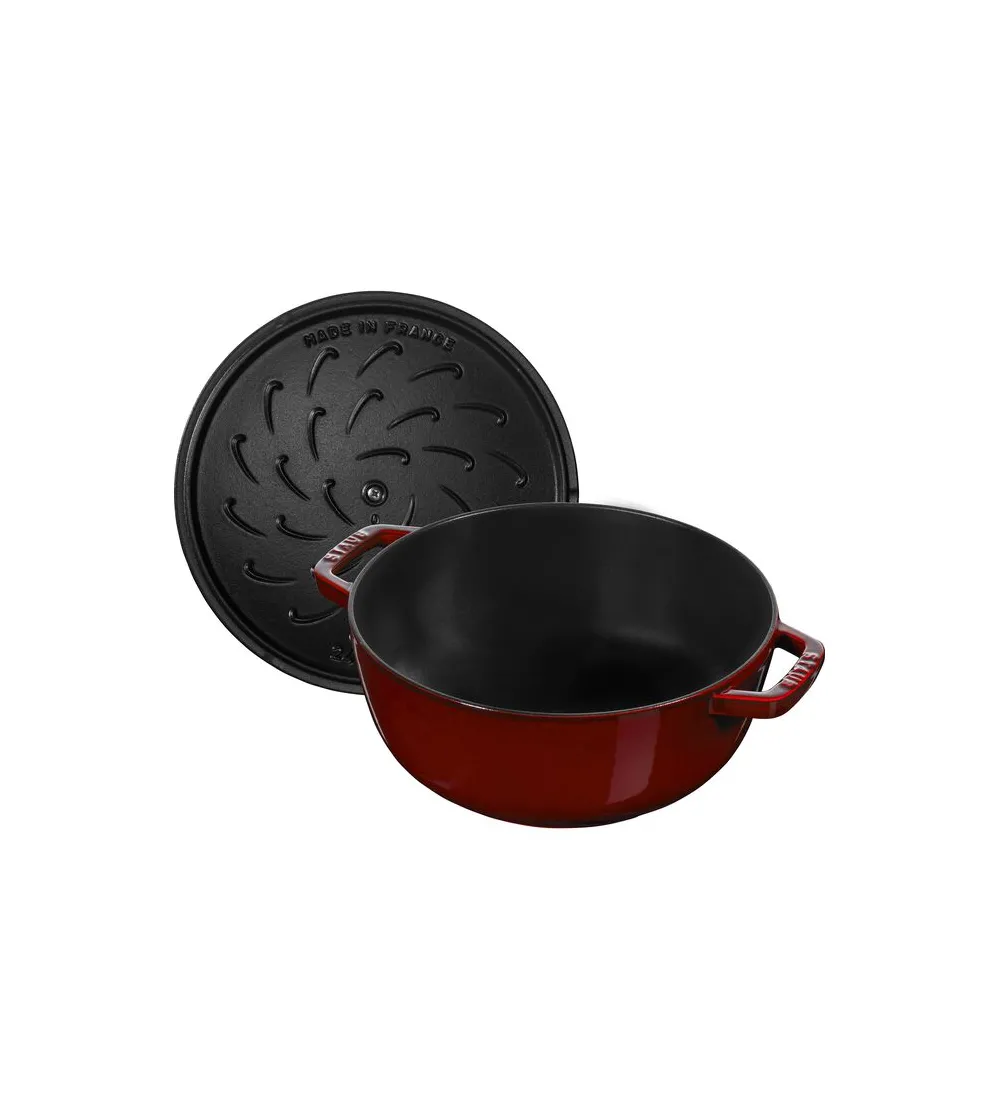 Cocotte Ronde Lily Pattern - Staub