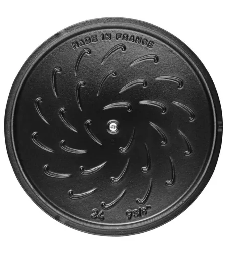 Cocotte Rotonda Lily Pattern - Staub