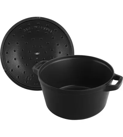 Set 2 Cocotte Impilabili Rotonde - Staub 2
