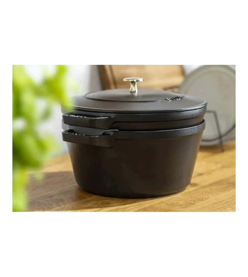 Juego 2 Cocotte Redondas Apilables -...