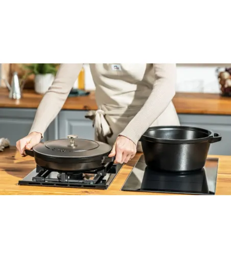 Ensemble 2 Cocotte Rondes Empilables - Staub