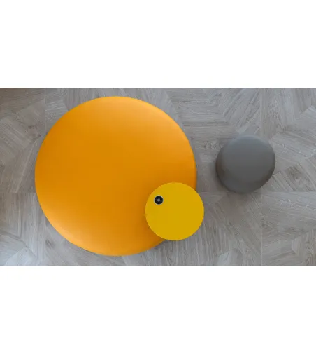 Pouf Tommy Grand avec Table Basse - Viganò Office