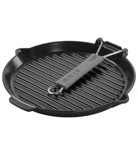 Bistecchiera Rotonda Con Becchi - Staub
