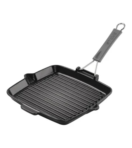 Sartén Grill Cuadrada Con Caños  - Staub