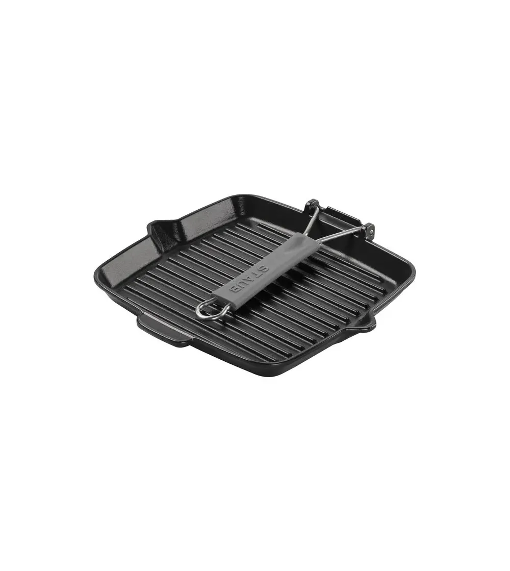 Sartén Grill Cuadrada Con Caños  - Staub
