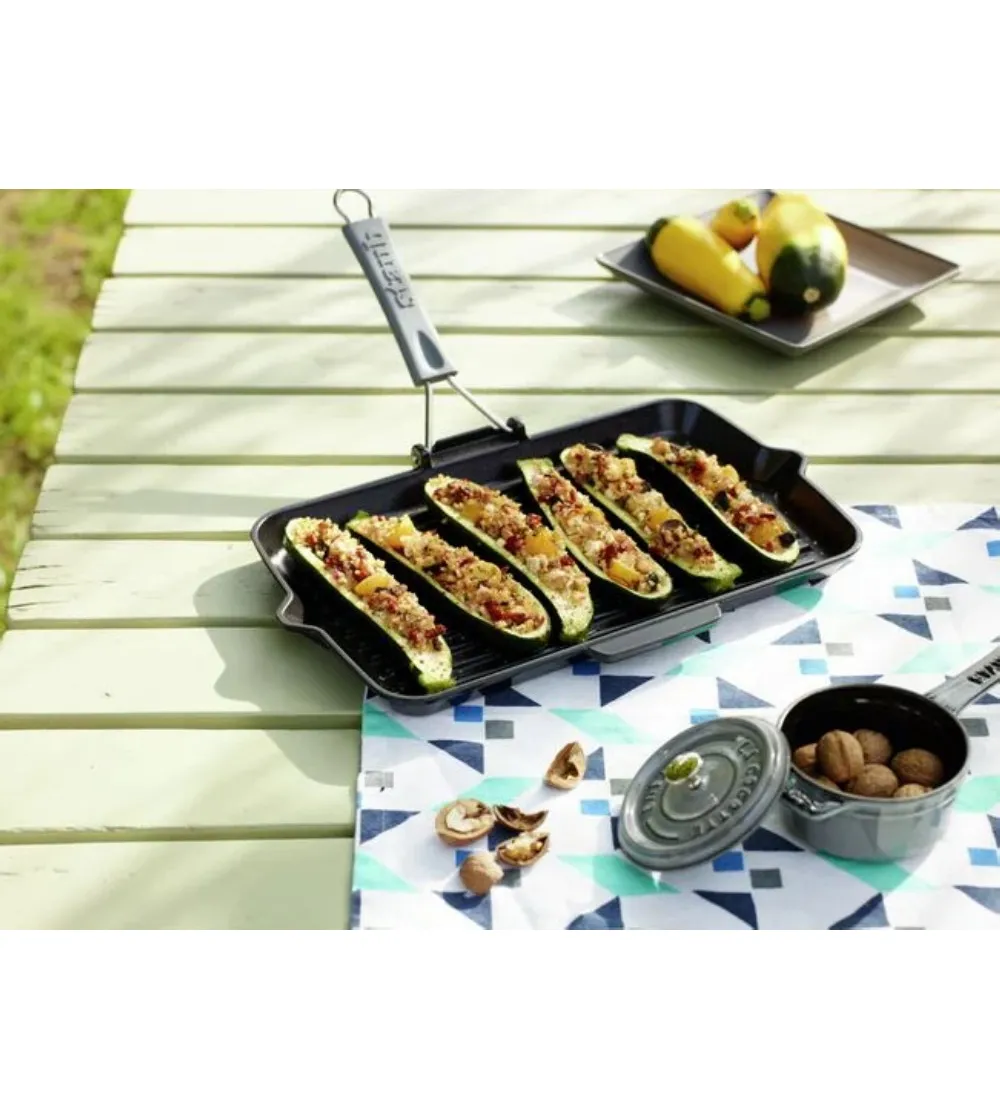 Rechteckige Grillpfanne Mit Ausgüssen...
