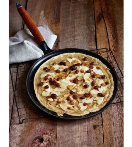 Crêpière Ronde Avec Manche En Bois - Staub