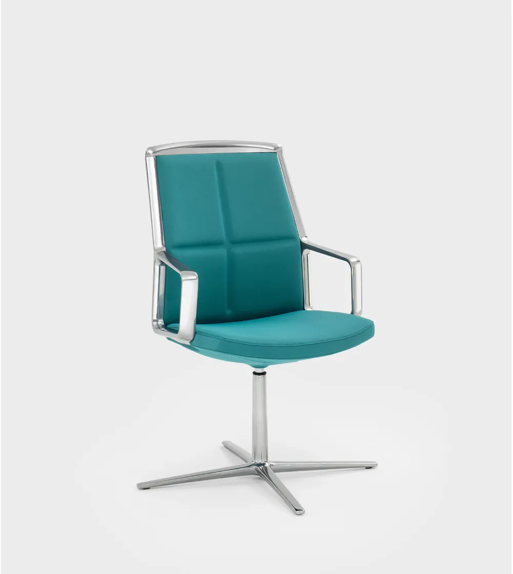 Poltroncina Adele con Base Piatta - Viganò Office