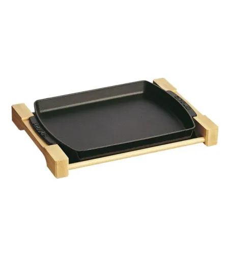 Rechteckiger Servierteller - Staub