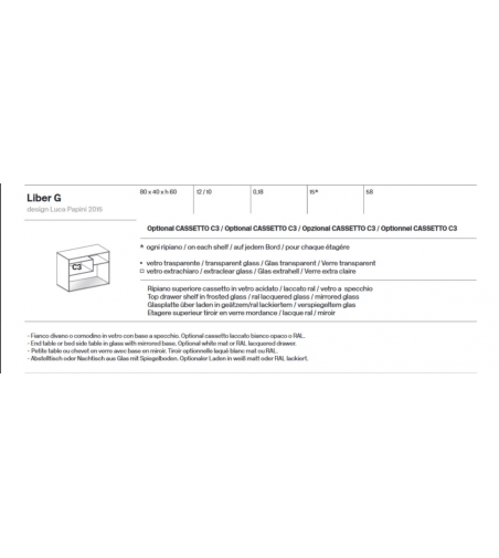 Couchtisch Liber G Tonelli Design