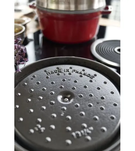 Cocotte Avec Panier Vapeur Rond - Staub
