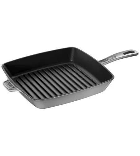 Quadratischer Grill Mit Griff - Staub