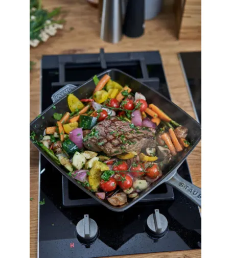 Grill Quadrato Con Manico - Staub