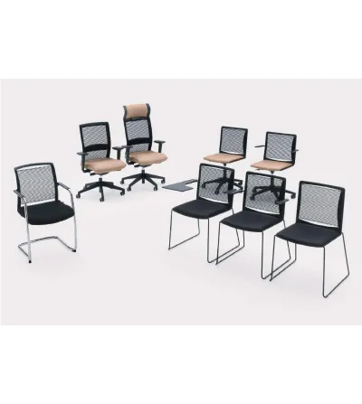 Chaise Winner avec Structure Luge - Viganò Office 2