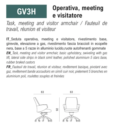 Poltroncina Grace - Viganò Office