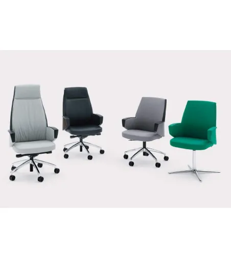 Fauteuil Grace avec Base Plate - Viganò Office