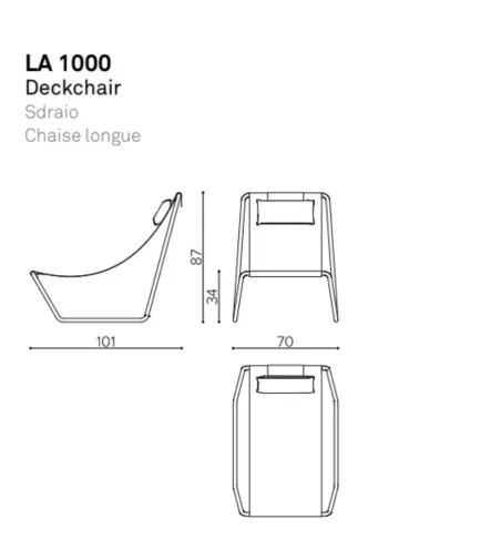 Laguna Deck Chair - True