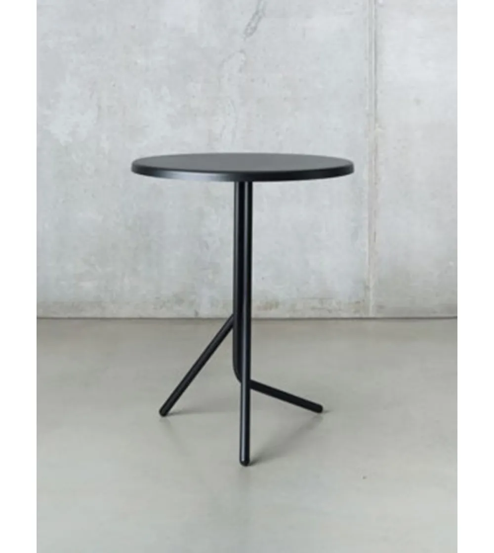 Table Basse Ronde Pliante Haute Cjossul - Ambiance Italia