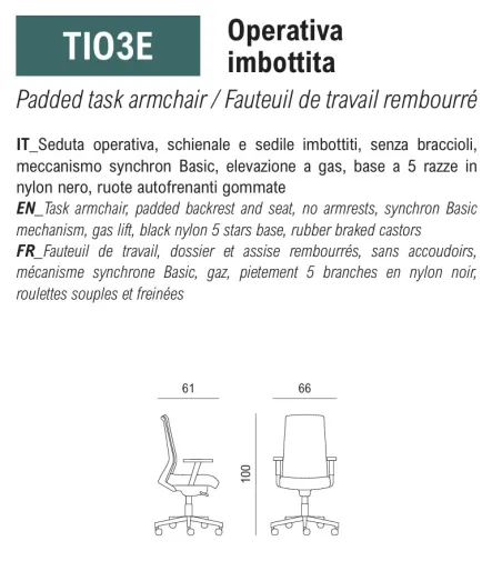 Viganò Office - Time Managersessel
