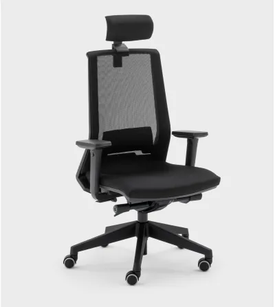 Poltrona Direzionale in Tela Time - Viganò Office