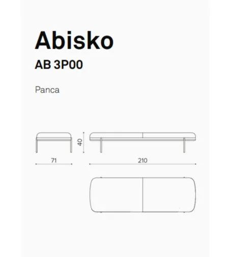 Abisko Bench - True