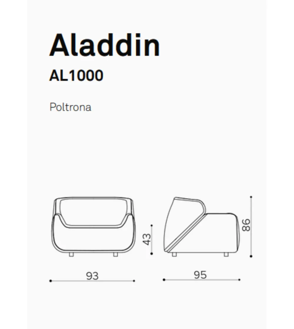 Aladdin Armchair - True