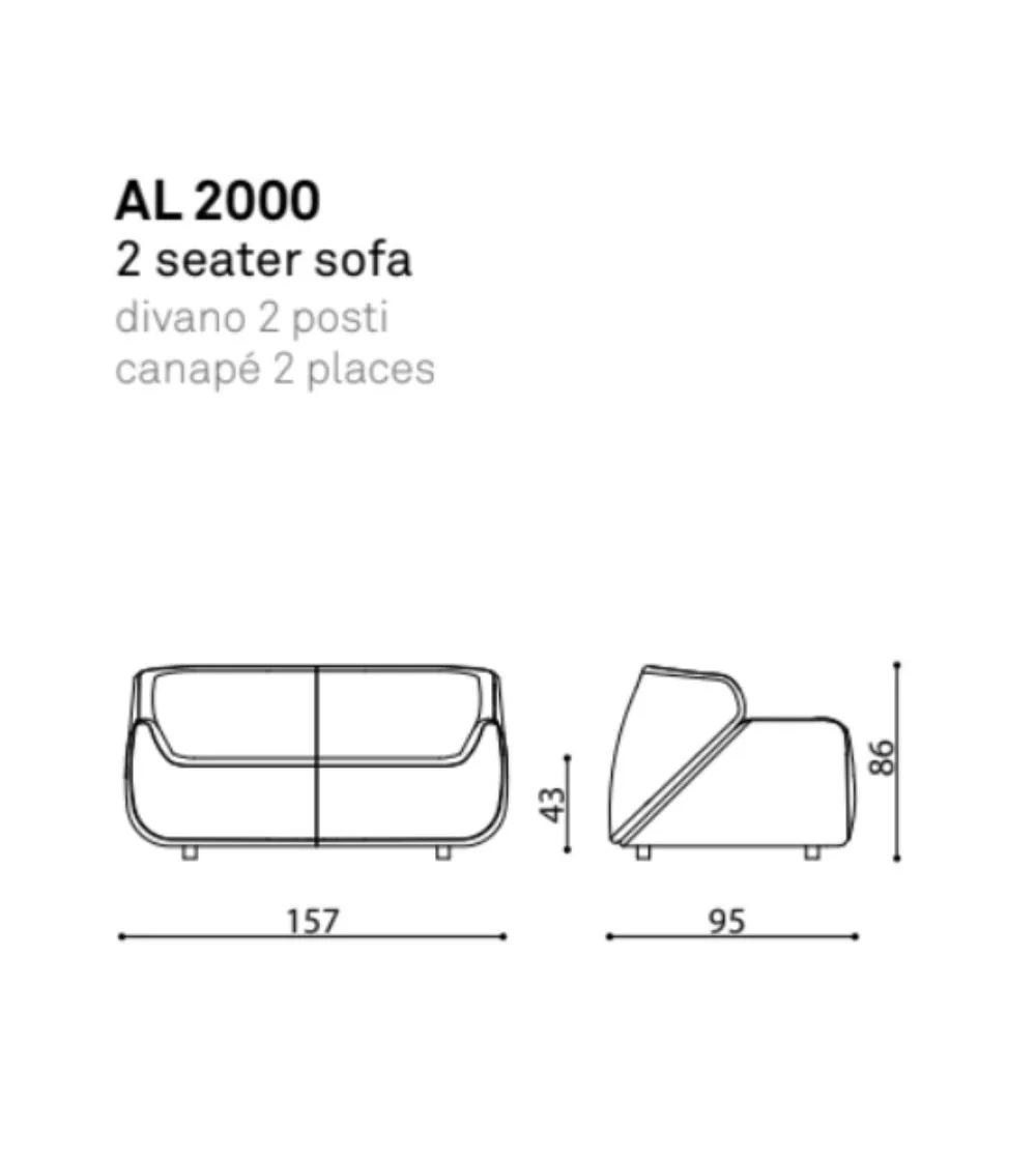 Aladdin Sofa - True