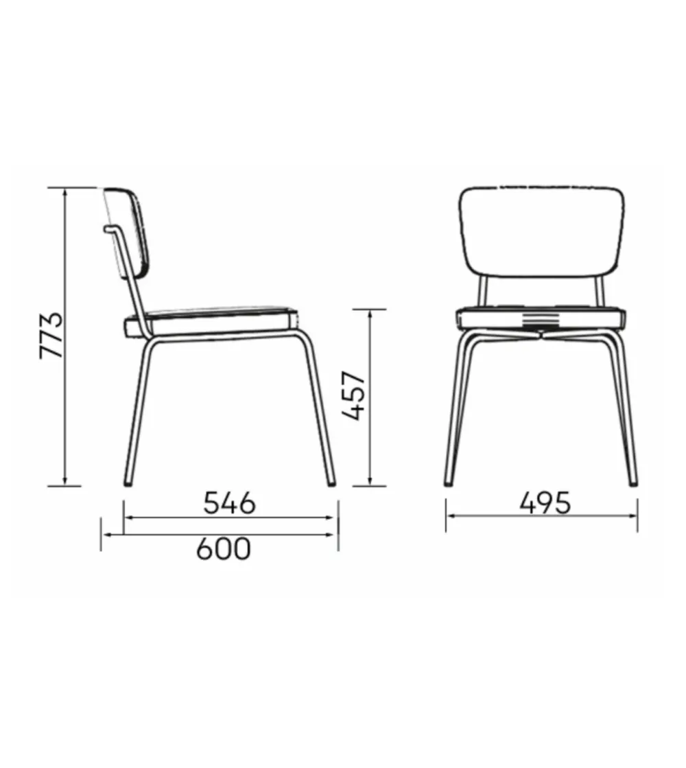 Sedia Scala - Alma Design