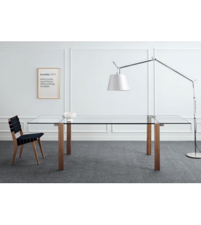 Livingstone Wood Leg Table Tonelli Design 2
