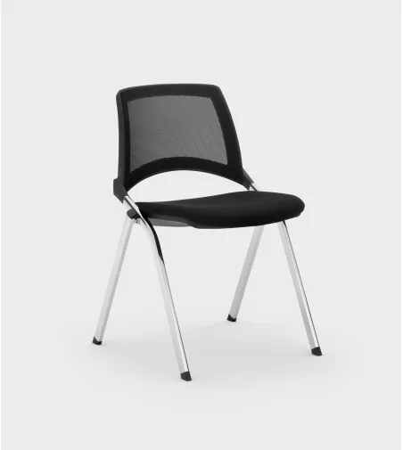 Chaise Ken avec Dossier en Résille - Viganò Office