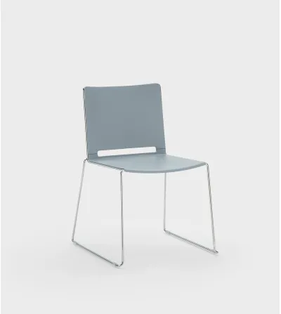 Viganò Office - Daisy Chair with Skid Frame
