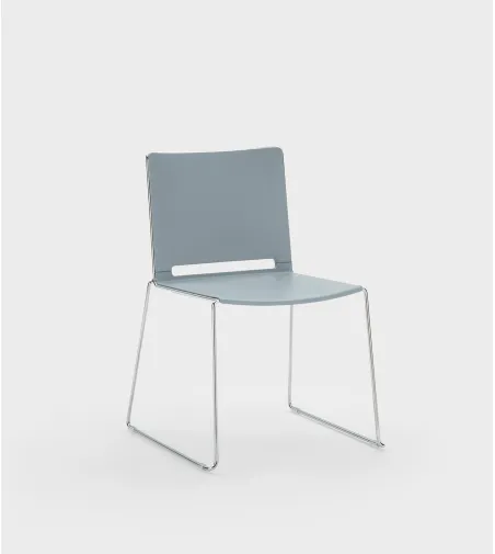 Sedia Daisy con Base a Slitta - Viganò Office