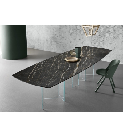 Table Metropolis Ceramic Tonelli Design