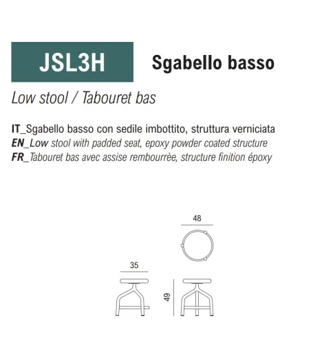 Viganò Office - Joe Stool