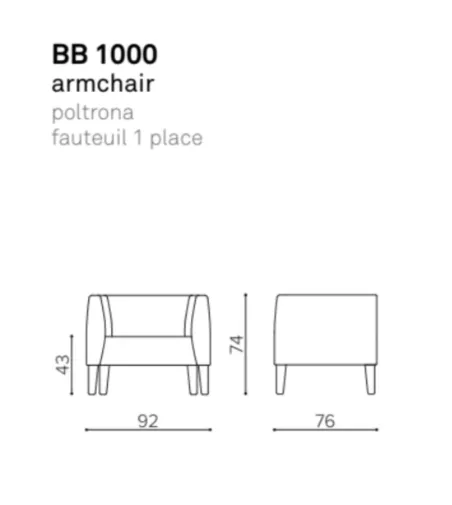 Sillón Biblis - True