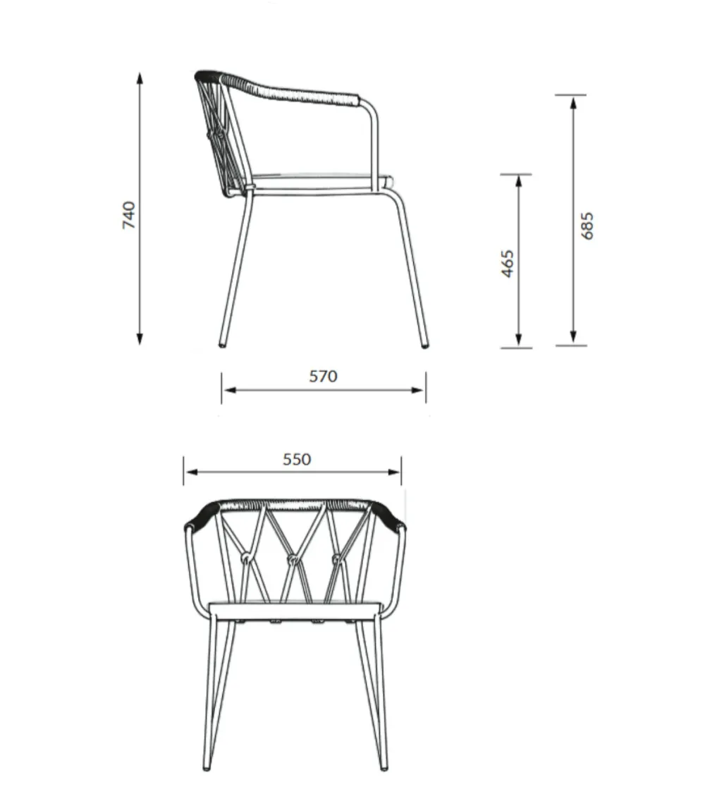 Sillón Scala Outdoor - Alma Design