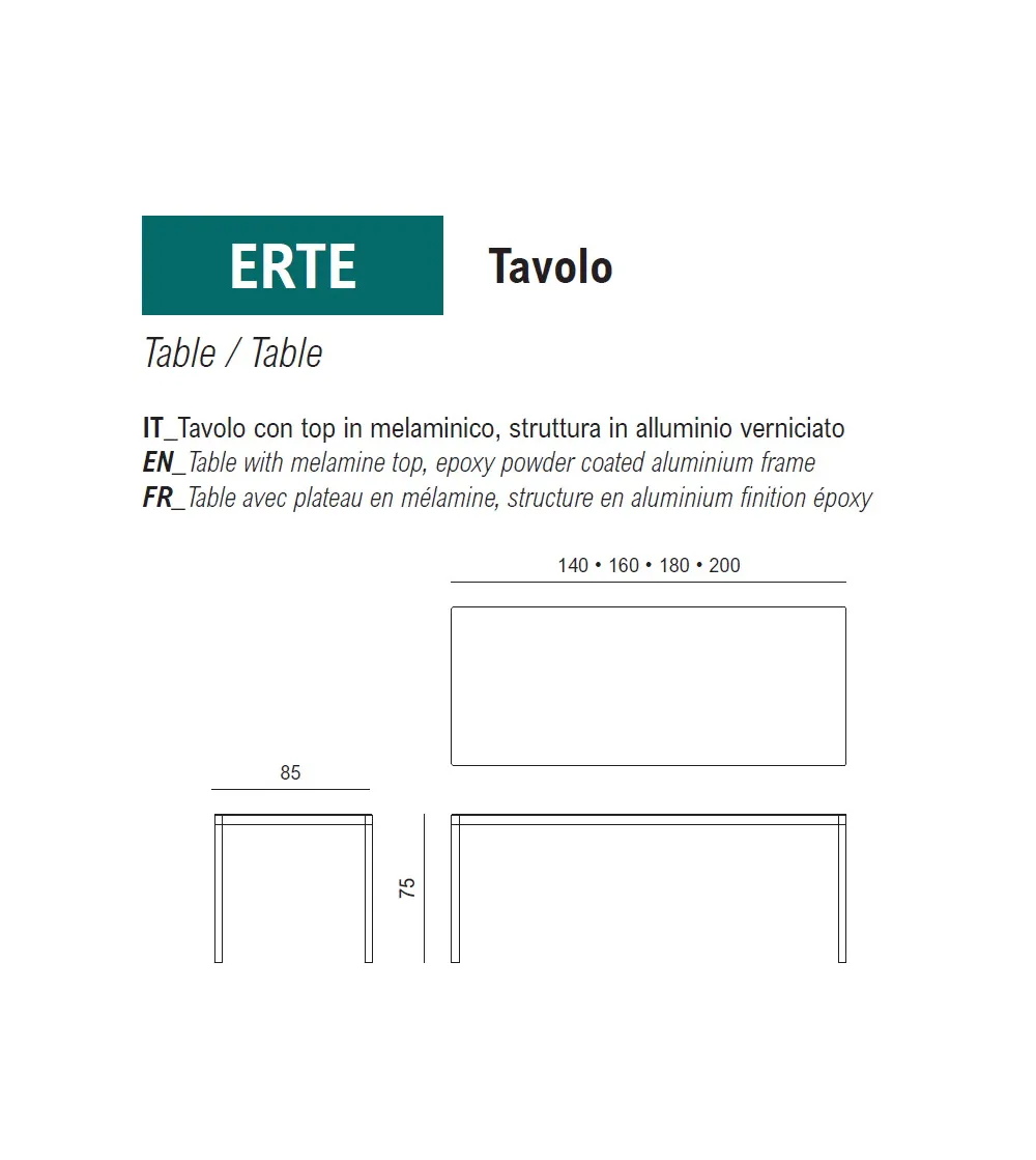 Viganò Office - Ermes Office Table