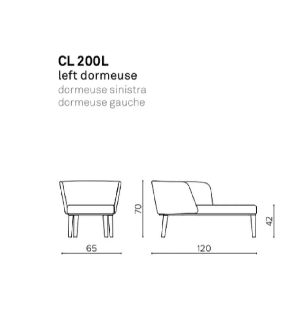 Tumbona CL 200L Clara -True