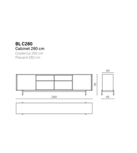 Buffet Blade BL C280 - True