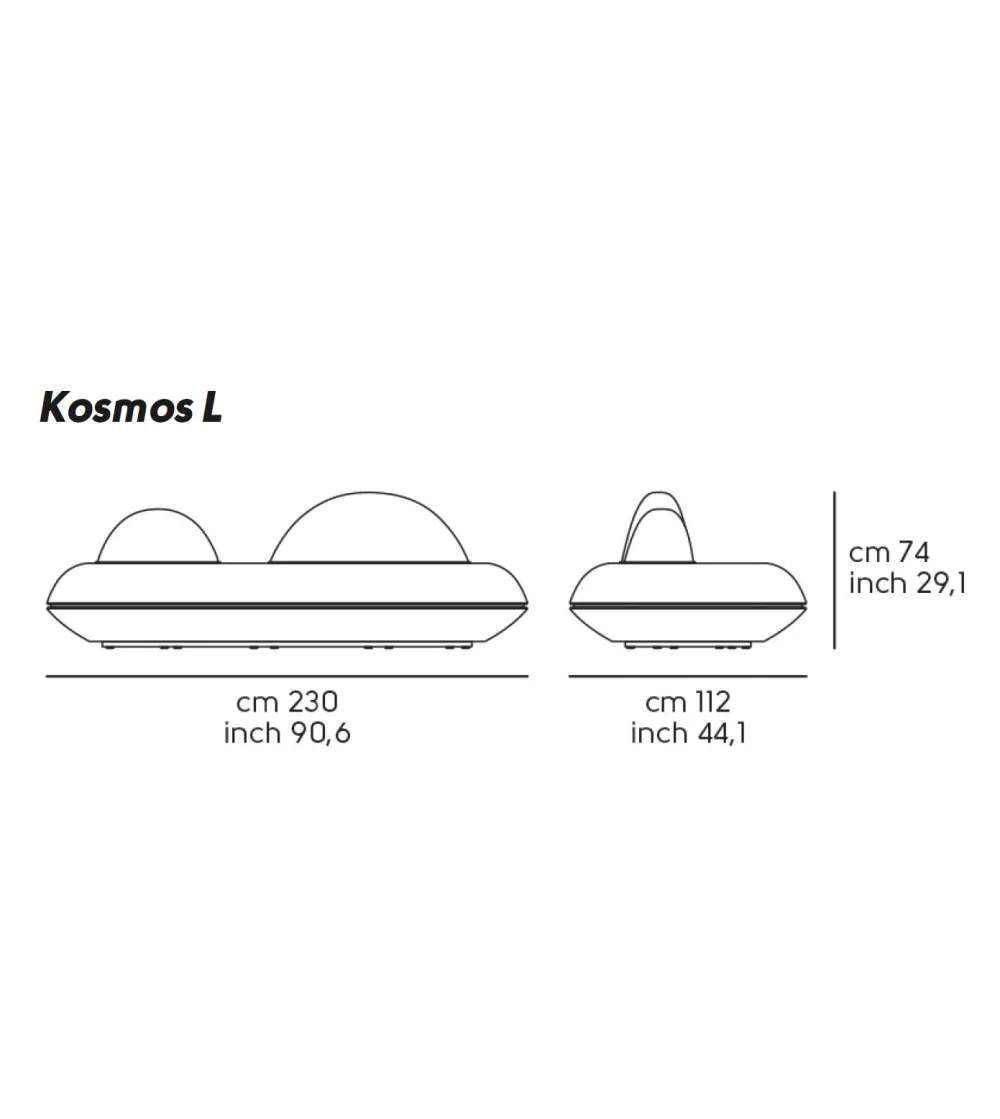Midj - Kosmos L Sofa