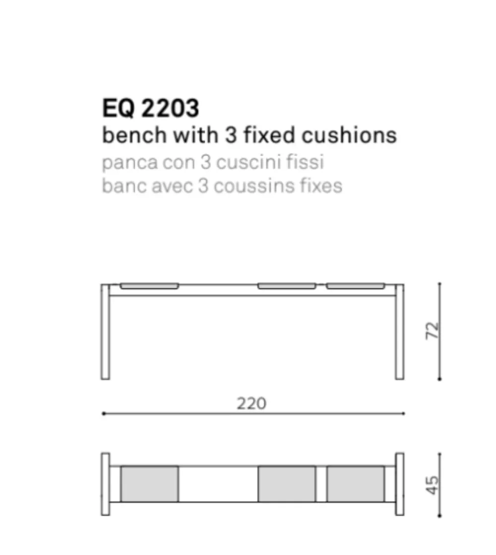 Banco E-Quo EQ 2203 - True