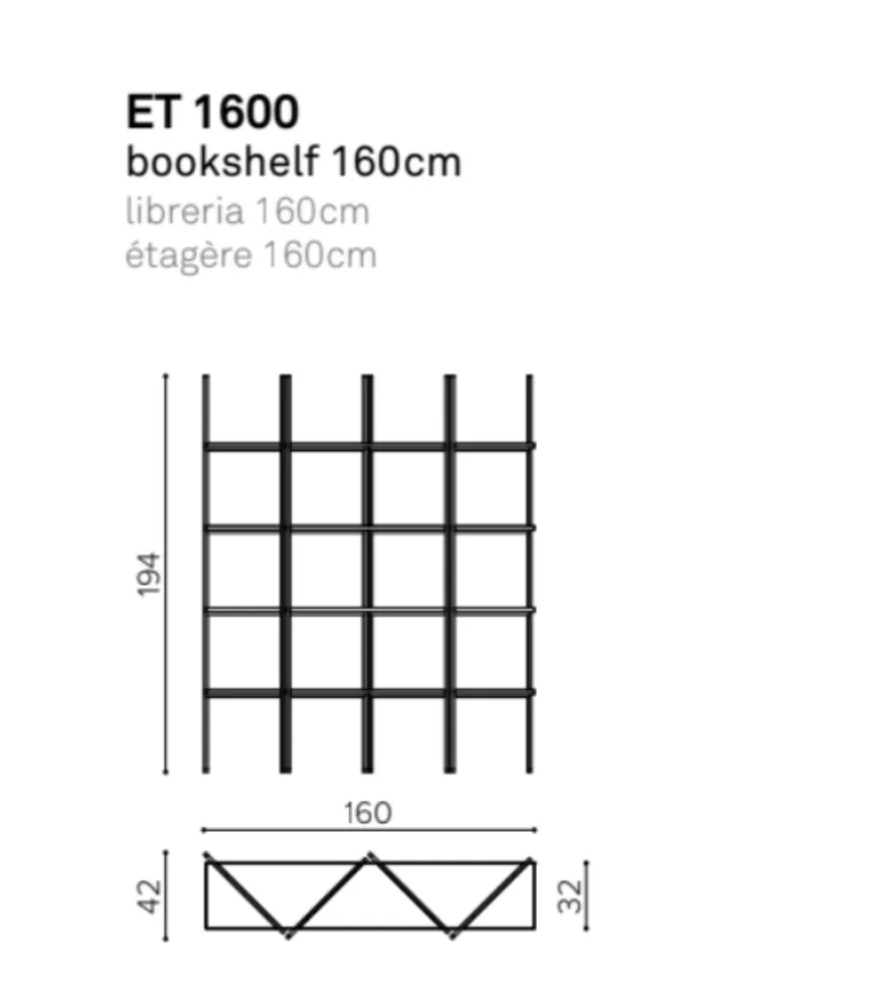 Libreria Ethrio ET 1600 - True