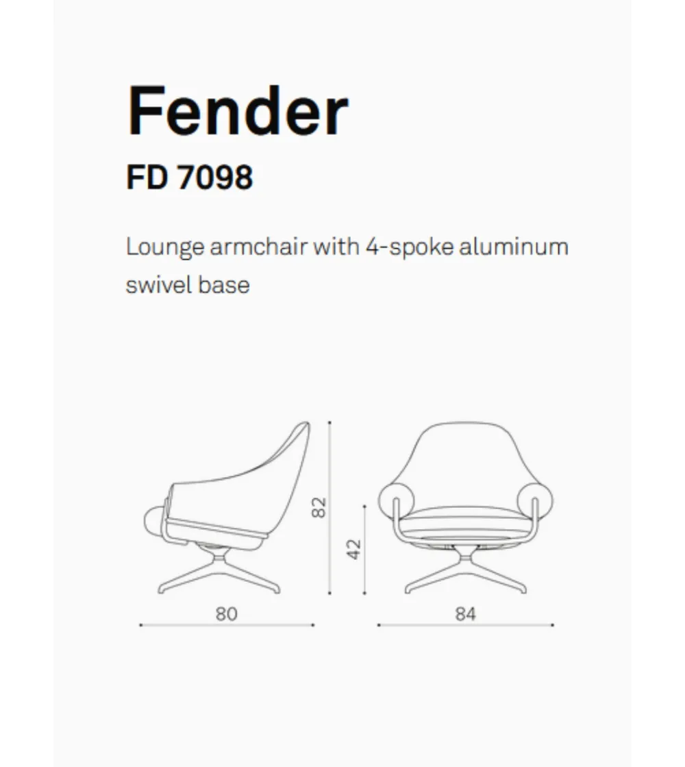 Poltrona Fender FD 7098 - True