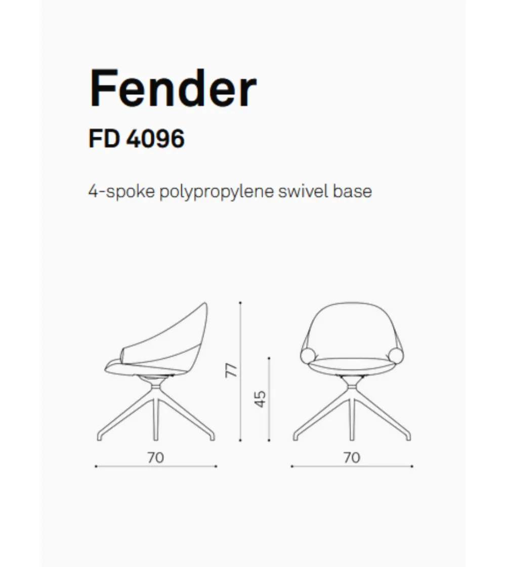 Silla Fender FD 4096 - True