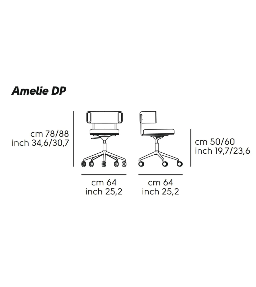Silla de Oficina Amelie - Midj